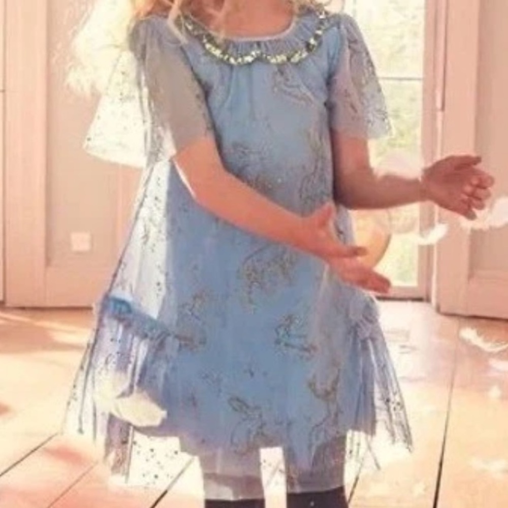 Mini Boden Harry Potter Patronus Party Dress